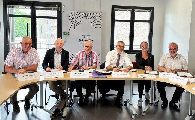 Signature de la convention ORT 
